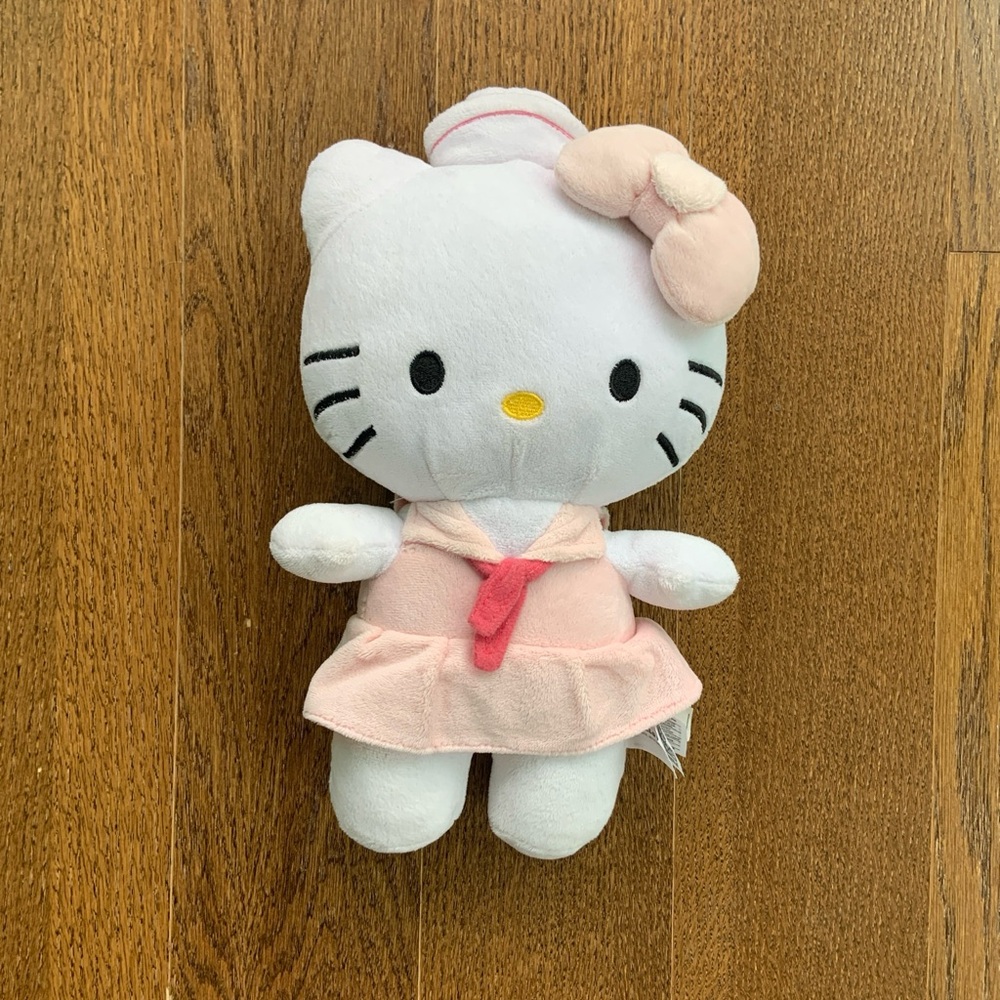 Fiesta 2013 Hello Kitty In Pink Sailor Dress 14" Plush Stuffed Animal Doll Toy